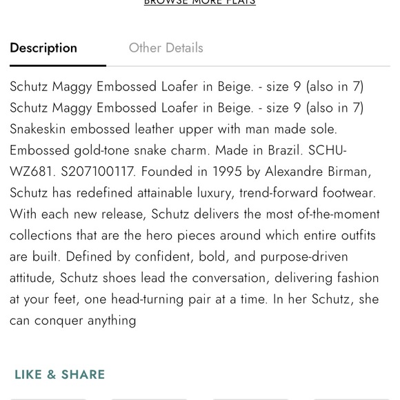 Schutz Maggy loafer Beige - Picture 3 of 7